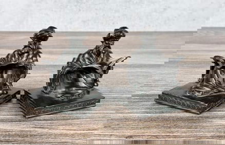 Ronson LV Aronson Arab Scholar Bookends