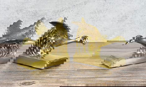 Jennings Brothers Flying Duck Bookends 879