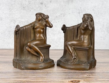 Kathodian Bronze Works KBW Nude Bookends