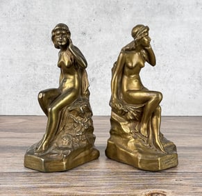 Armor Bronze John Ruhl Echo Nude Bookends