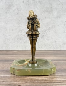 Art Deco JB Hirsch Marble Ashtray