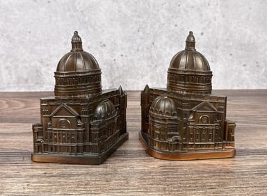Russell Woods Toll Mother Church Boston Bookends