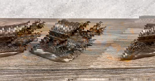 Dodge Gladys Brown Edwards Wagon Bookends