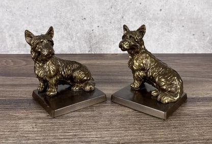 Philadelphia Manufacturing PM Scottie Dog Bookends