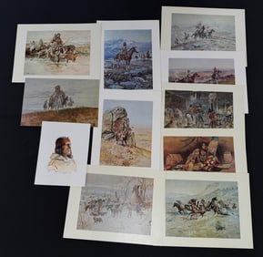 Collection Of Charles CM Russell Prints