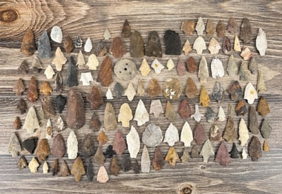 Ancient Native American Indian Arrowheads Points