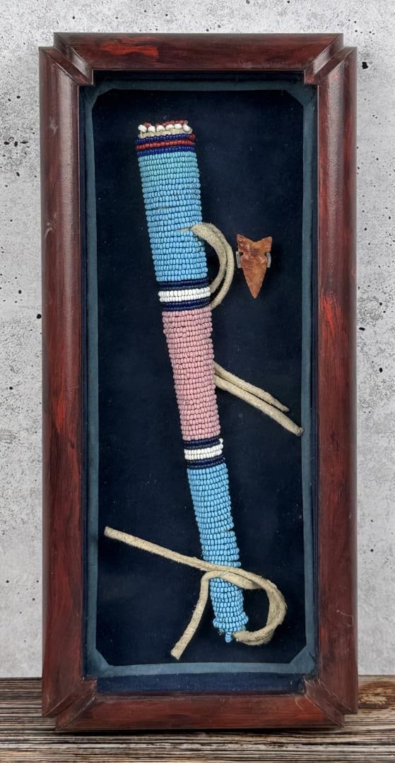 Crow Native American Indian Beaded Awl Case (1 of 3)