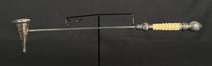 Victorian Silverplate Candle Snuffer