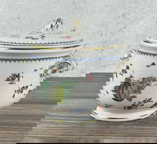 Richard Ginori Porcelain Soup Tureen