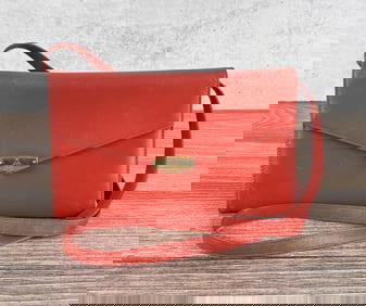 Vintage Leather Mark Cross Handbag Purse