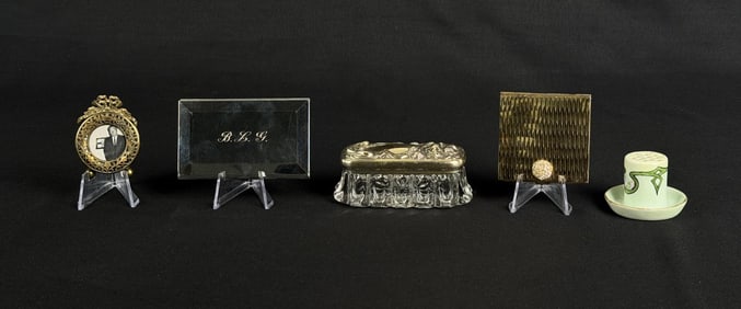 Group of Assorted Vanity Dresser Items