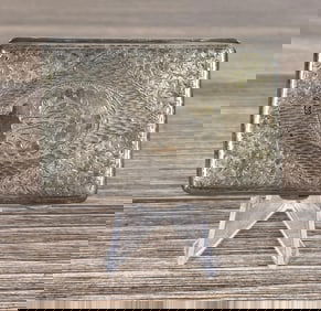 British Sterling Silver Cigarette Card Case