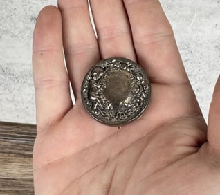 Victorian Sterling Silver Compact