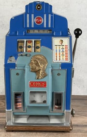 Jennings Chief Vender Vendor Front 5c Slot Machine