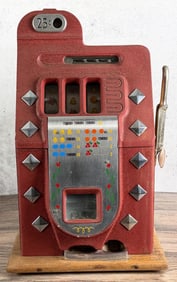 Mills Diamond Front 25c Quarter Slot Machine