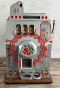 Mills Bursting Cherry 5c Slot Machine