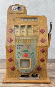 Mills Diamond Front 25c Quarter Slot Machine