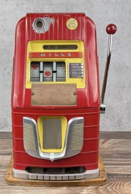 Mills High Top Dice 25c Quarter Slot Machine