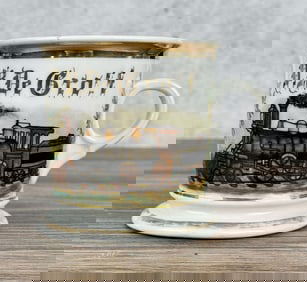 Occupational Shaving Mug Railroad Conductor