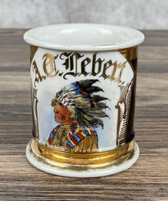 Occupational Shaving Mug Order of Red Men