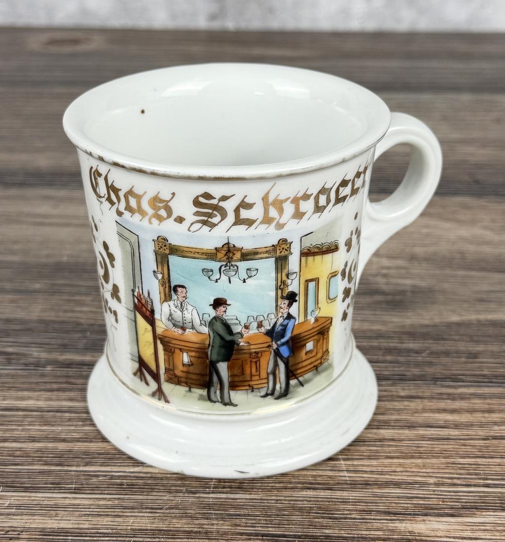 Occupational Shaving Mug Saloon Bartender (1 of 6)