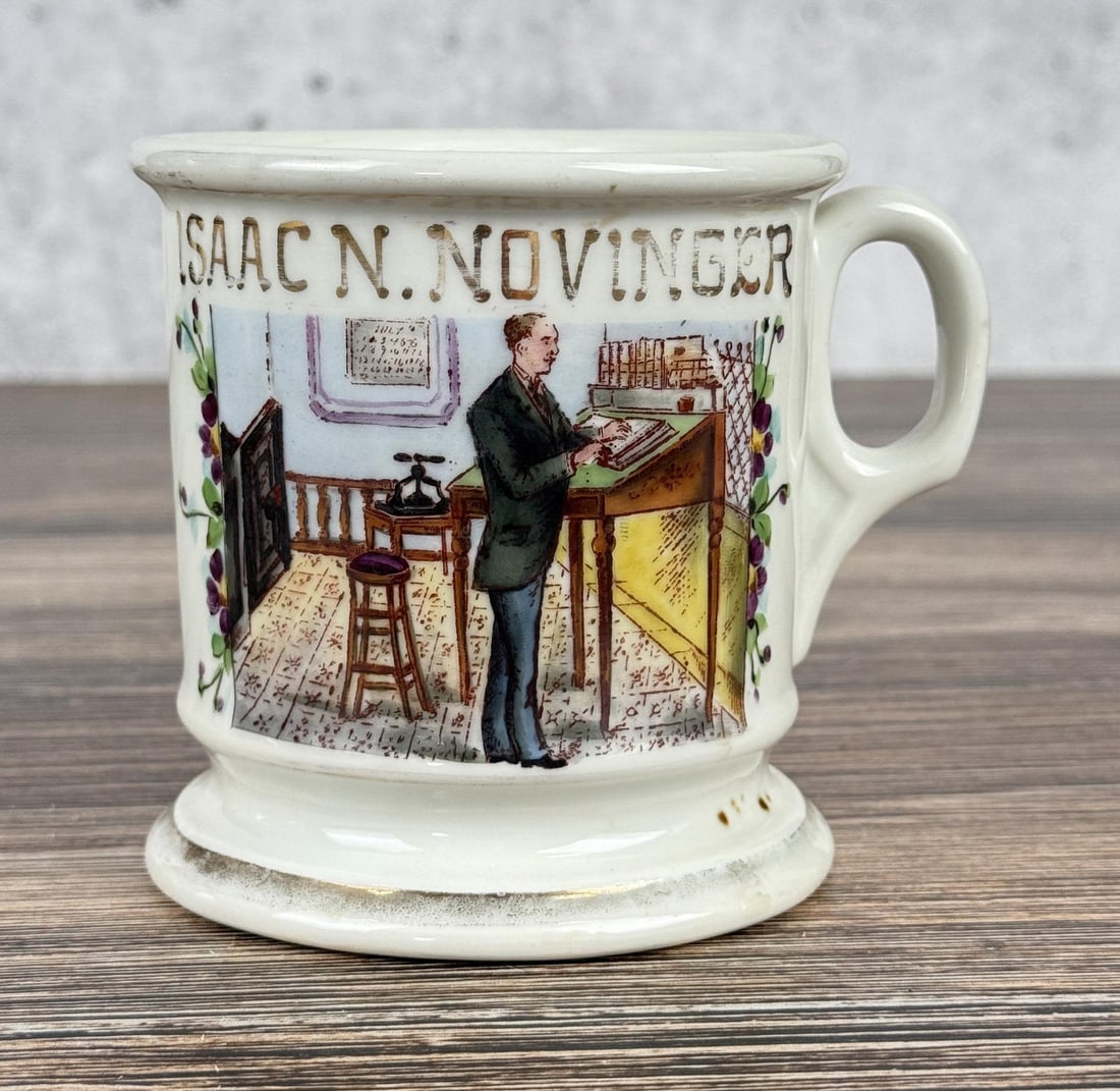 Accountant Book Keeper Occupational Shaving Mug (1 of 7)