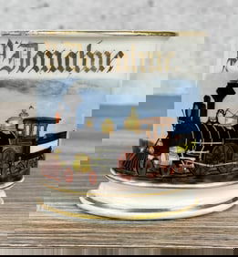 Railroad Train Engineer Occupational Shaving Mug