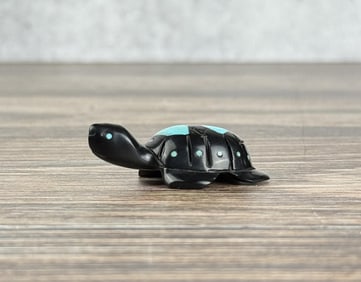 Emery Boone Zuni Carved Turtle Fetish