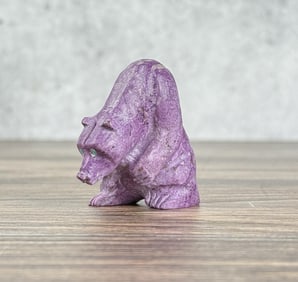 Albert Eustace Zuni Carved Bear Fetish