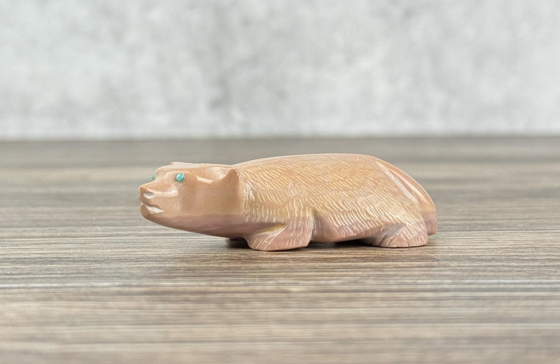 Derrick Kaamasee Zuni Carved Badger Fetish (1 of 4)