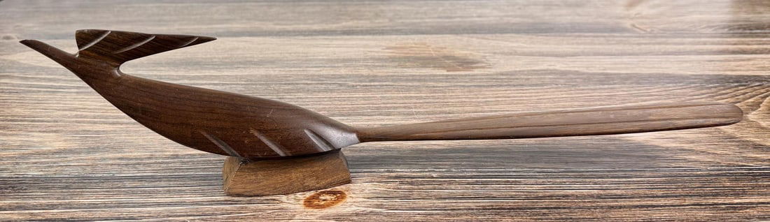 Mexican Ironwood Roadrunner Carving (1 of 5)