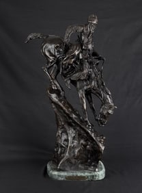 Frederic Remington Mountain Man Bronze