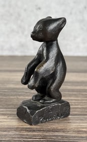 Ace Powell Montana Bear Cub Bronze