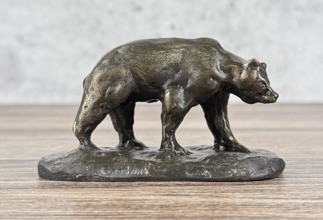 Philip R Goodwin Walking Bear Bronze (1 of 6)