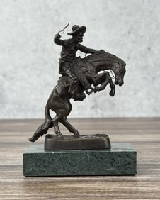 Frederic Remington The Bronco Buster Bronze