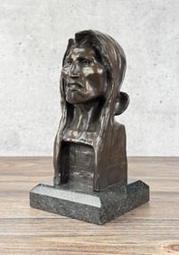 Frederic Remington The Savage Bronze