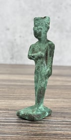 Ancient Egyptian Bronze of the Goddess Neith