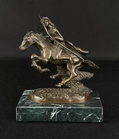 Frederic Remington Cheyenne Bronze