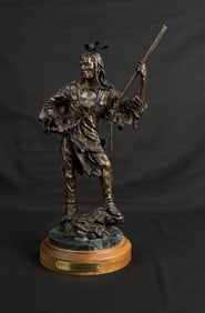 Mari Bolen Northwest Trade Gun Bronze Montana