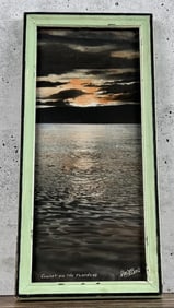 JW Rode Sunset on the Flathead Montana Photo