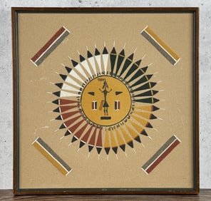 Navajo Indian Sand Painting