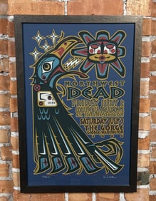 Northwest Dead The Gorge 2004 Concert Poster