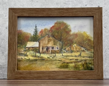 Doris Anderson Watercolor Painting