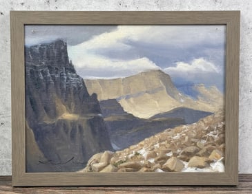 Richie Carter Glacier Park Montana Painting