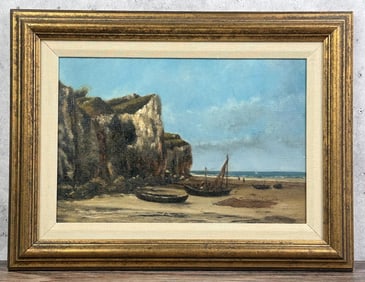 Jean Forney Normandy Beach Painting