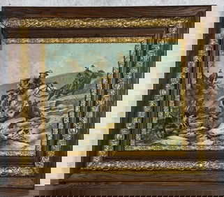 Teddy Roosevelt Bear Hunting Lithograph