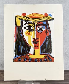 Pablo Picasso Bust of a Woman Serigraph