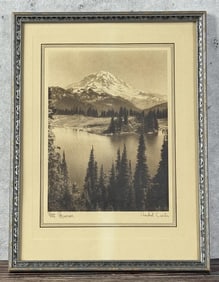 Asahel Curtis Mt Rainier Photogravure
