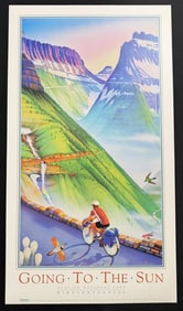 Monte Dolack Going to the Sun Glacier Park Print