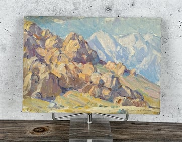 Benjamin Chambers Brown High Sierras Painting